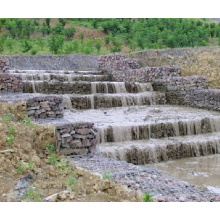 Gaiola de colchão de cesta de parede gabion